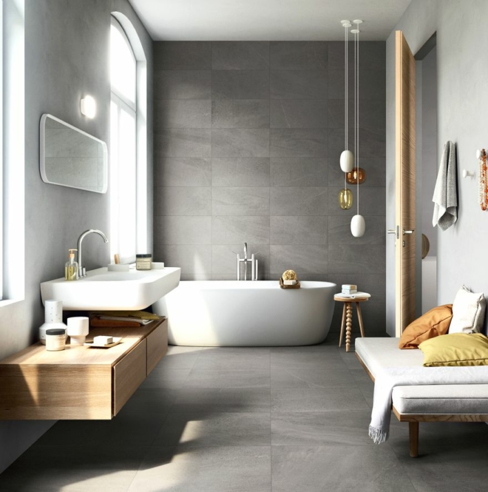 Bagno Moderno Grigio Idee E Consigli Italgres