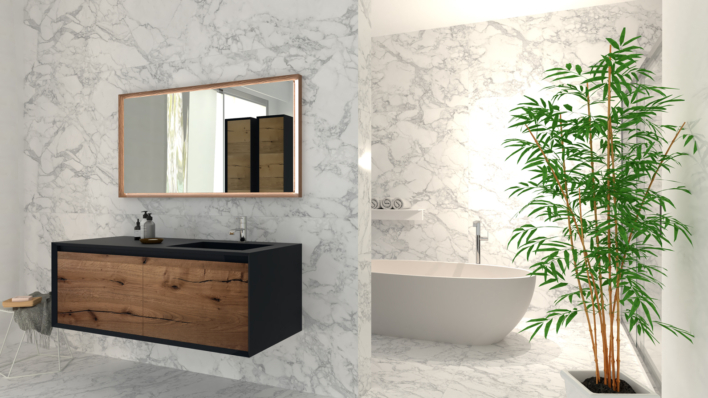 Grande Marble Look: il gres sottile effetto marmo