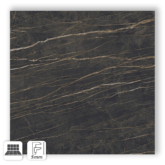 NOIR DESIR LUC. 80X80 - GRES SOTTILE EFFETTO MARMO NERO LUCIDO