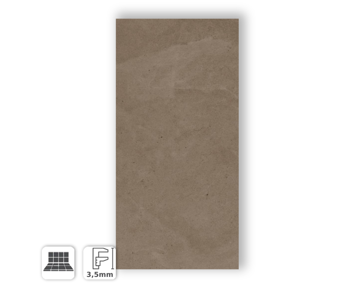 Carrelage extra-fin 5 mm Slim Piasentina Liscia 60x150 grès cérame