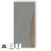 GRES PORCELLANATO EFFETTO PIETRA PIACENTINA GRIGIO ANTISCIVOLO 60X120 - EAAY220