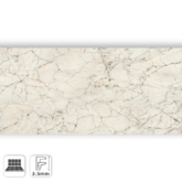 FUSION WHITE 100x300 - LASTRA IN GRES 3MM EFFETTO MARMO BIANCO NATURALE